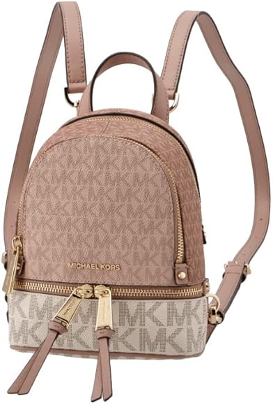 Amazon | [マイケルコース] リュックサック RHEA ZIP シグネチャー